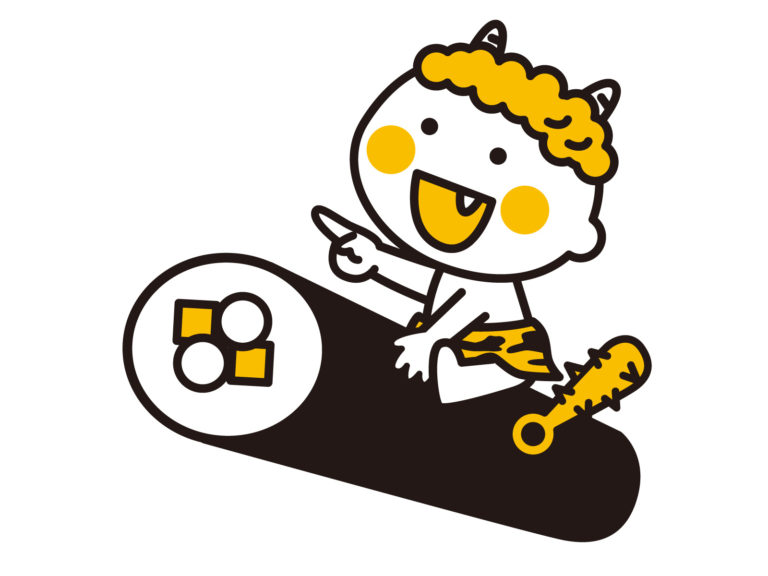恵方巻に乗る鬼